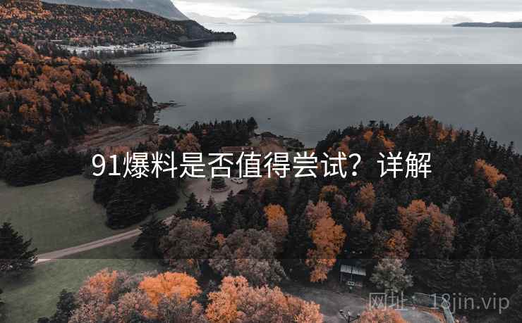 91爆料是否值得尝试？详解