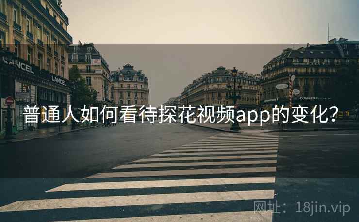 普通人如何看待探花视频app的变化？