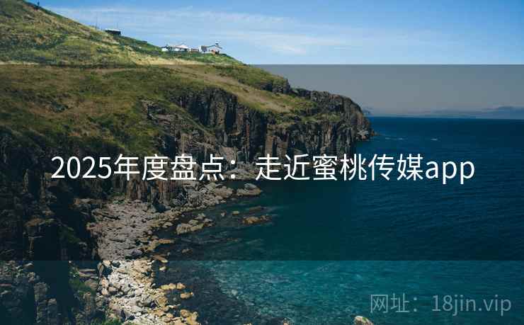 2025年度盘点：走近蜜桃传媒app