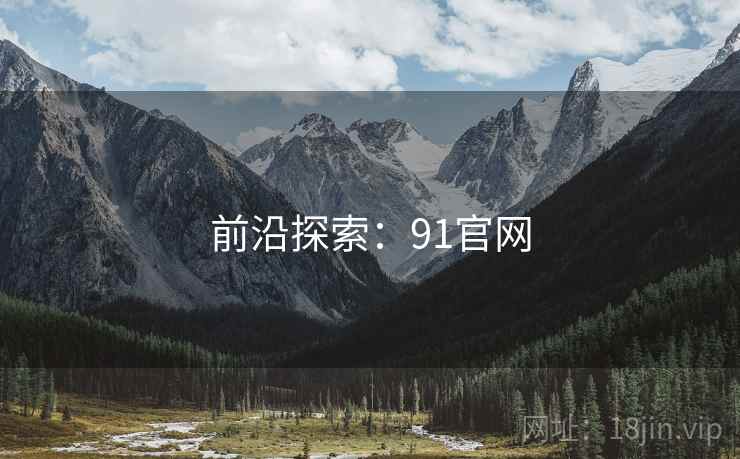前沿探索：91官网