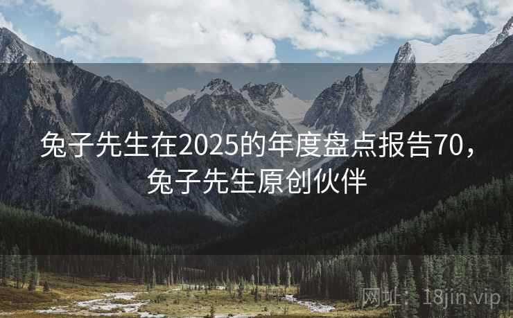 兔子先生在2025的年度盘点报告70,兔子先生原创伙伴 兔子先生在2025的年度盘点报告70,兔子先生原创伙伴