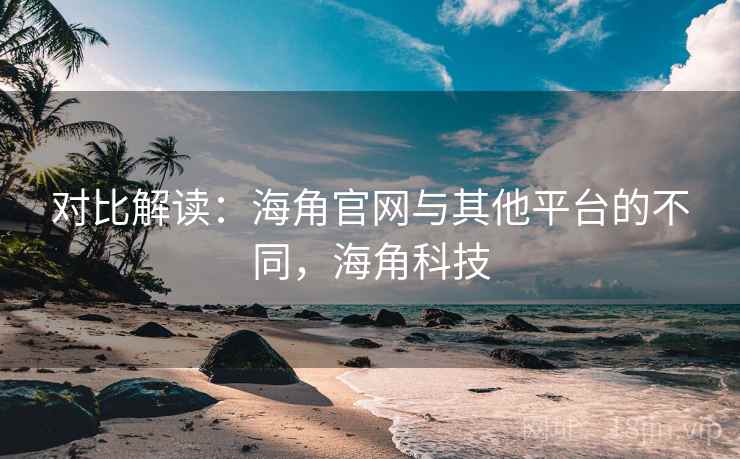 对比解读：海角官网与其他平台的不同，海角科技
